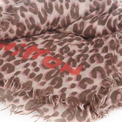 Louis Vuitton Leopard Stole Camel 3 of 6