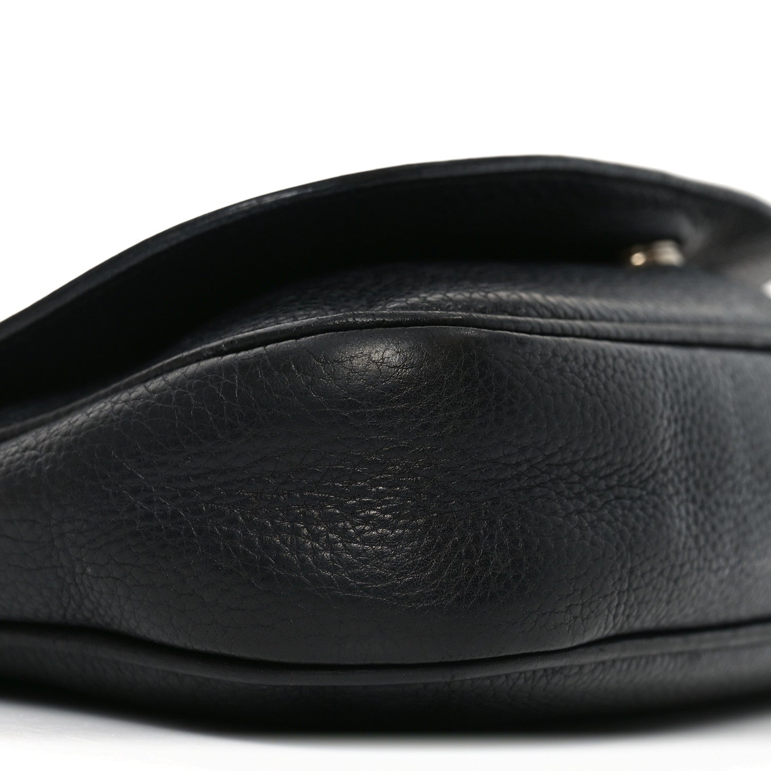 Gucci Pebbled Calfskin Medium Soho Flap Crossbody Black 9 of 10