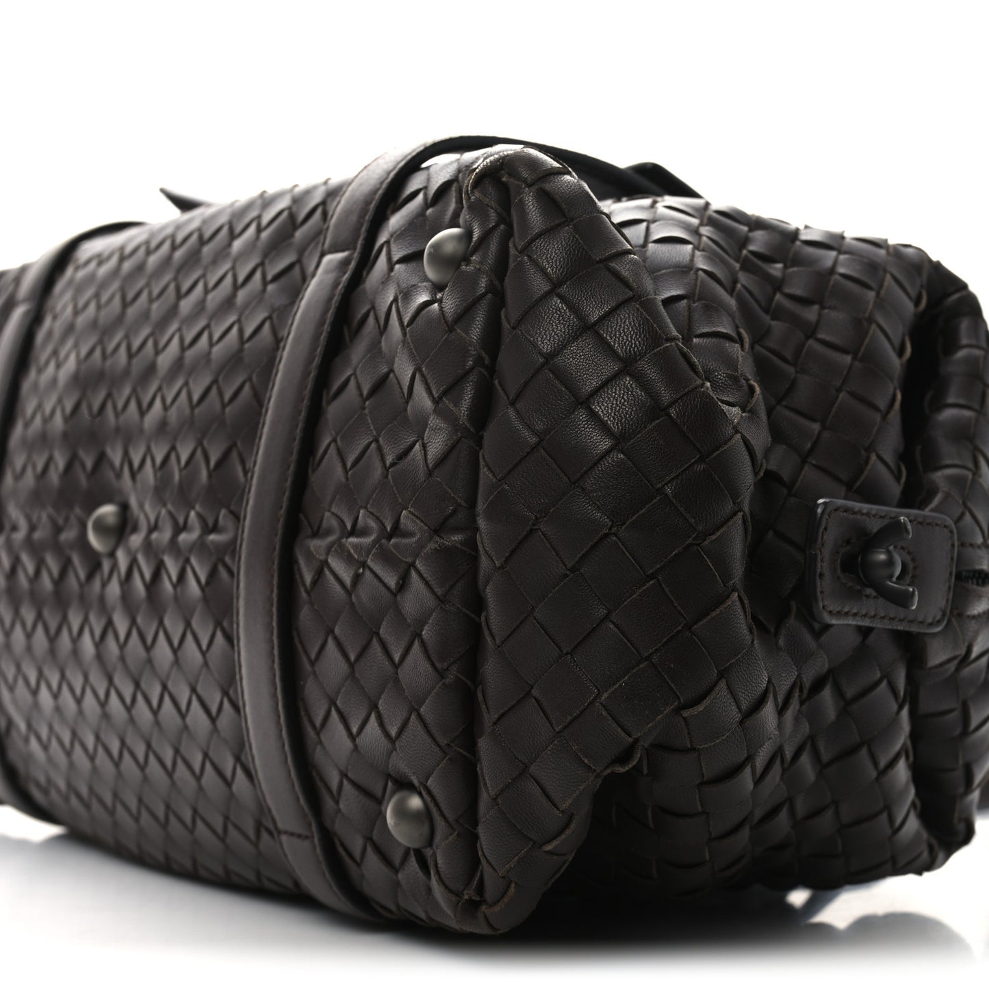 Nappa Intrecciato Montaigne Bag Ebano