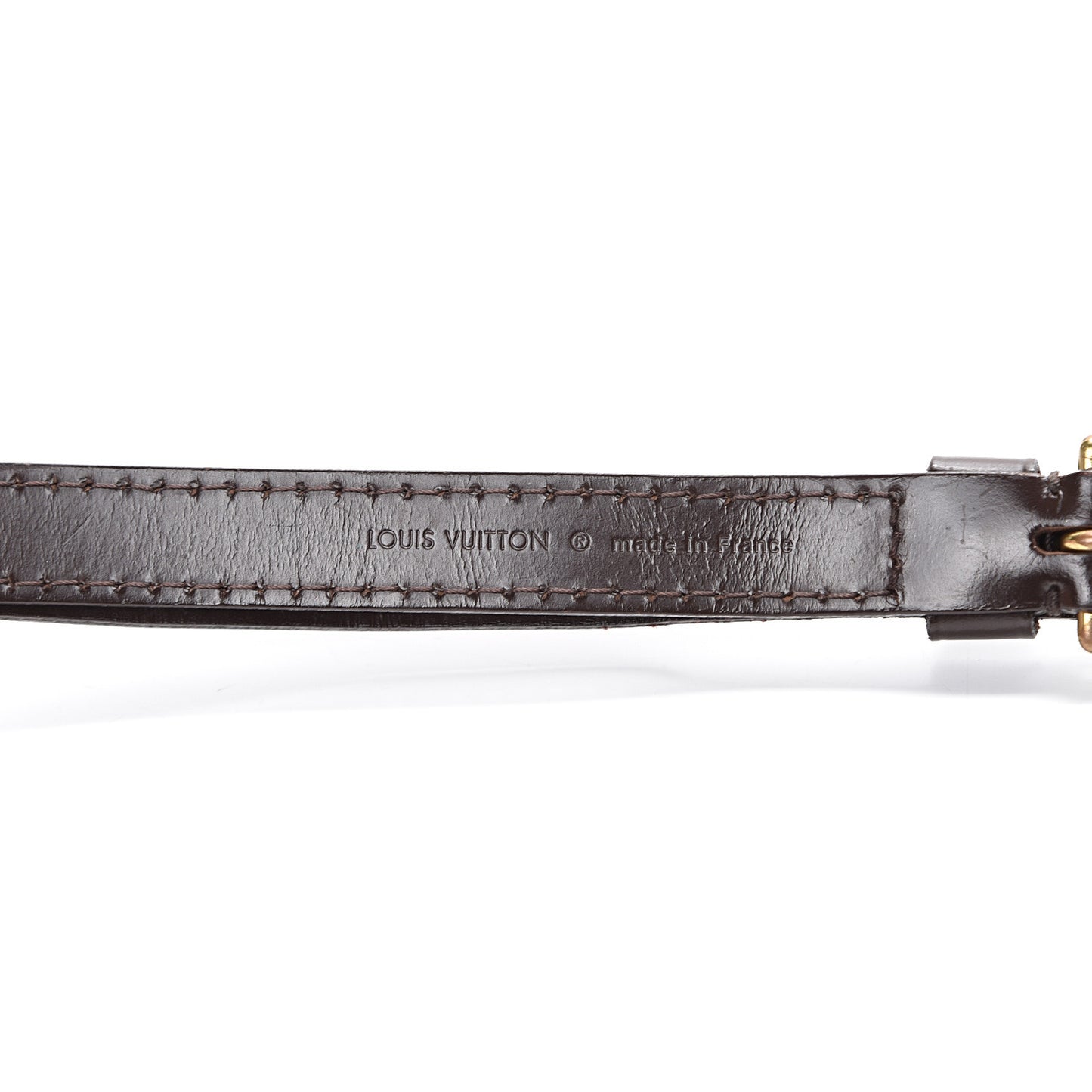 Calfskin 16mm Adjustable Shoulder Strap Brown