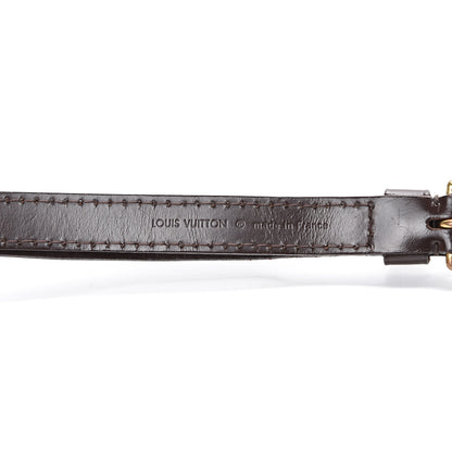 Louis Vuitton Calfskin 16mm Adjustable Shoulder Strap Brown 3 of 4