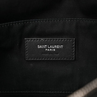 Saint Laurent Canvas Monogram Belt Bag Black 6 of 12