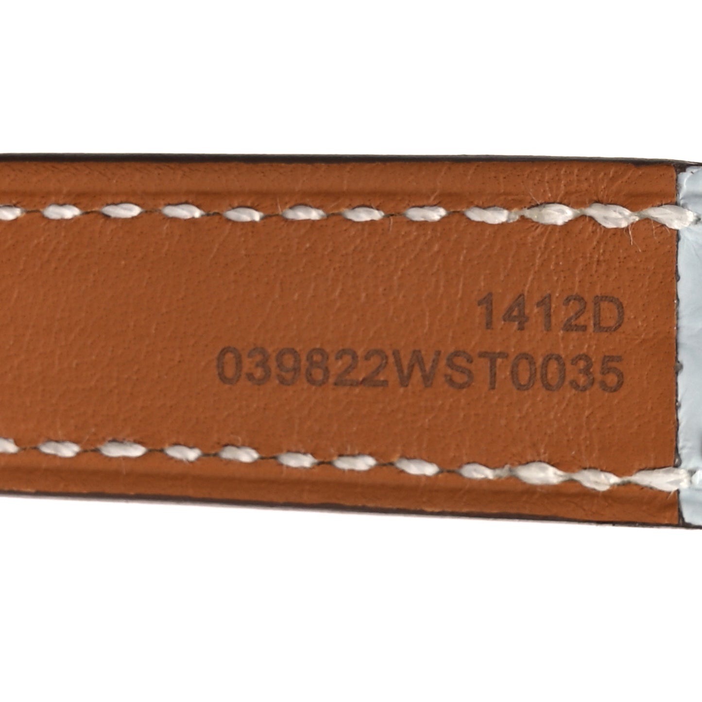 Matte Alligator 21mm Heure H Hour Watch Strap Bleu Brum