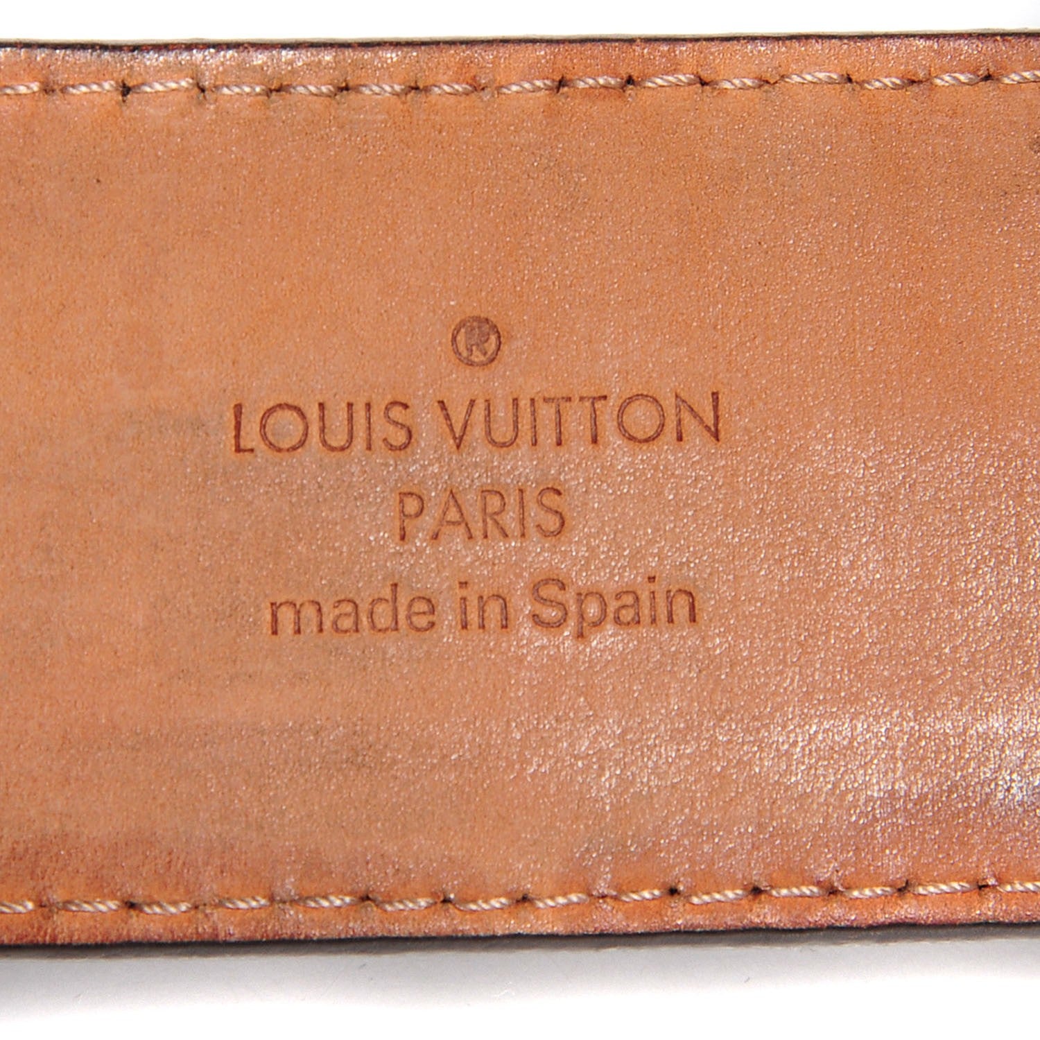 Louis Vuitton Monogram LV Initiales Belt 80 32 5 of 6