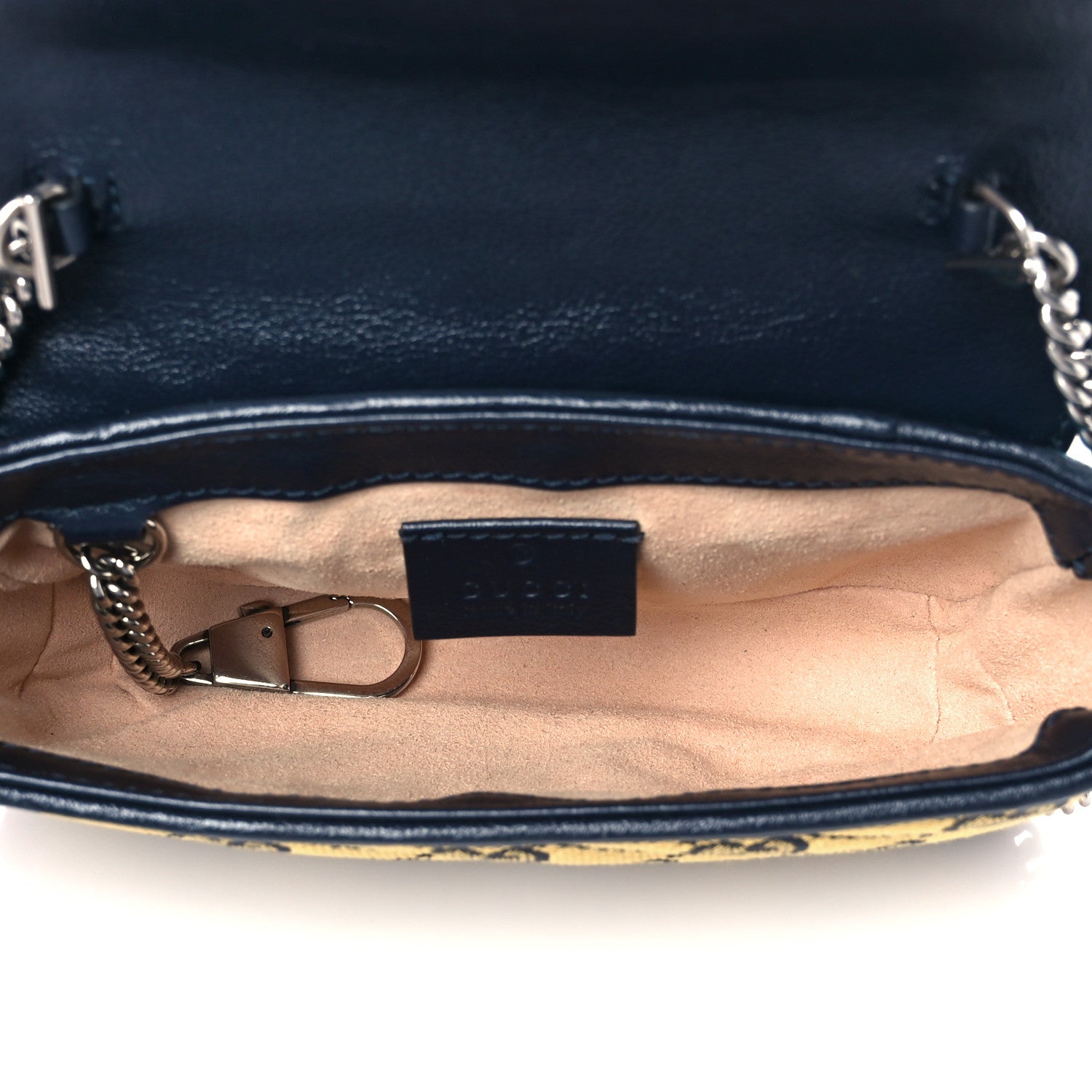 Gucci Monogram Multicolor Matelasse Diagonal Super Mini GG Marmont Shoulder Bag Green Blue Yellow Light Blue Pink 5 of 10