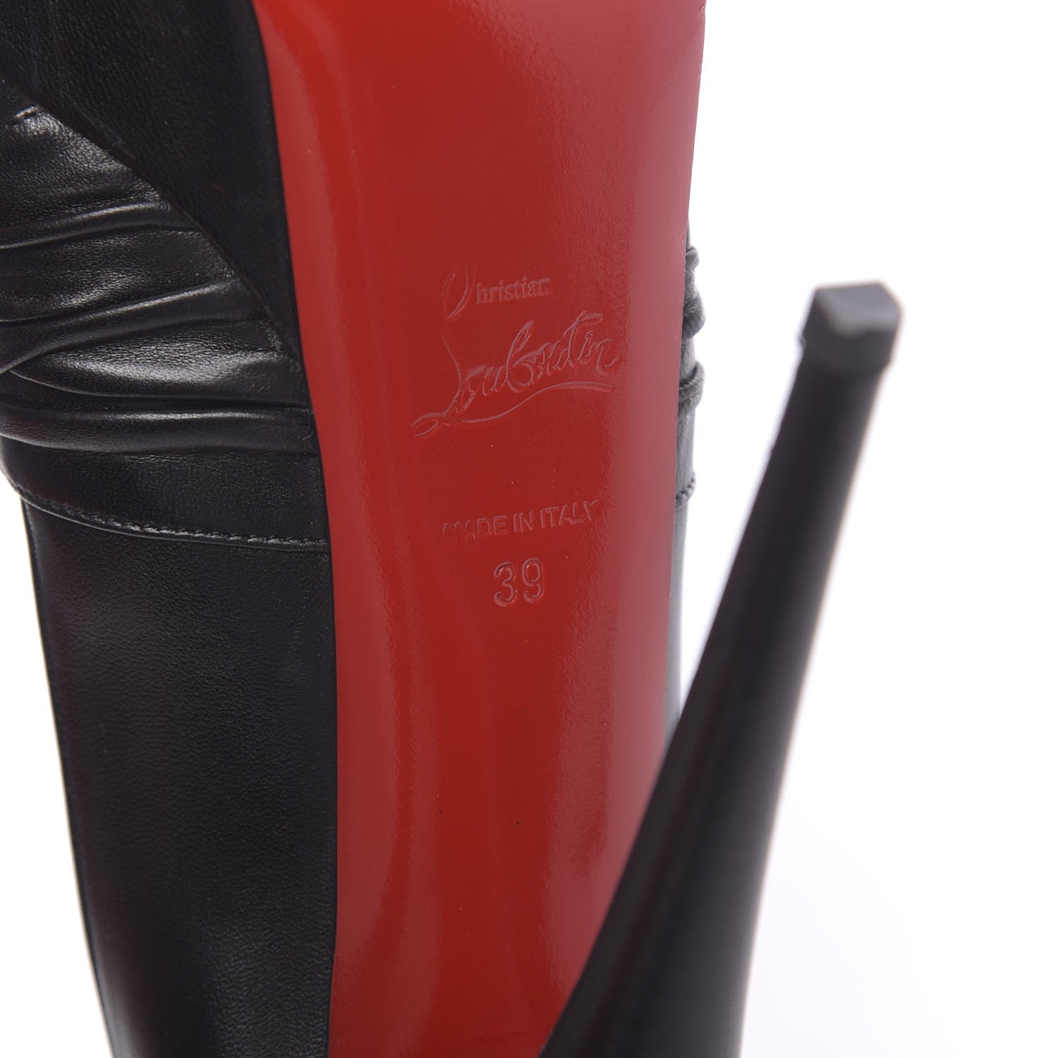 Christian Louboutin Nappa Aborina 150 Pumps 39 Black 7 of 8