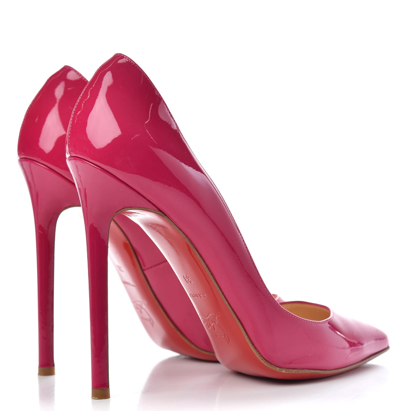 Patent Pigalle 120 Pumps 38 Fuchsia