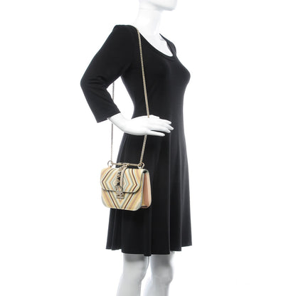 Valentino Garavani Vitello Native Couture 1975 Small Glam Lock Rockstud Flap Multicolor 2 of 7