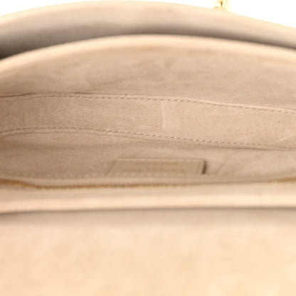 Christian Dior Calfskin CD Signature Flap Crossbody Caramel Beige 5 of 11