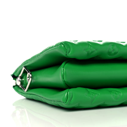 Louis Vuitton Lambskin Embossed Monogram Coussin PM LV Motion Green 9 of 11