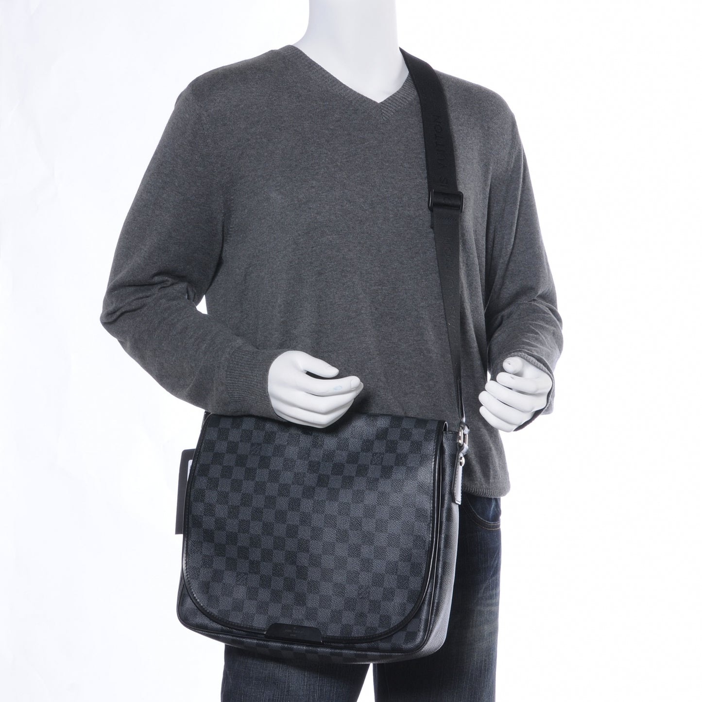 Damier Graphite District MM