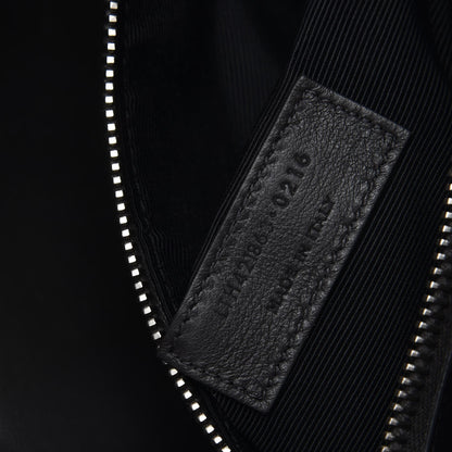 Saint Laurent Grained Calfskin Baby Sac De Jour Coal 8 of 8