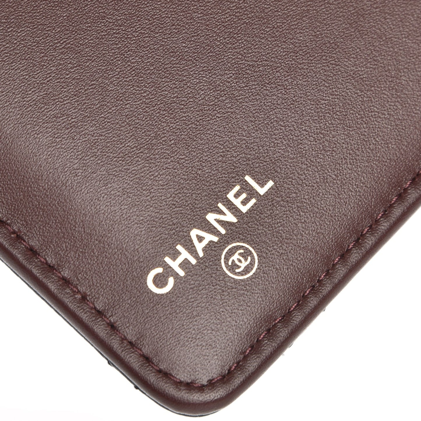 Caviar Quilted Zipped Pocket Wallet Black