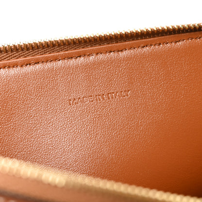 Celine Smooth Calfskin Small Pouch With Strap Tan 6 of 9
