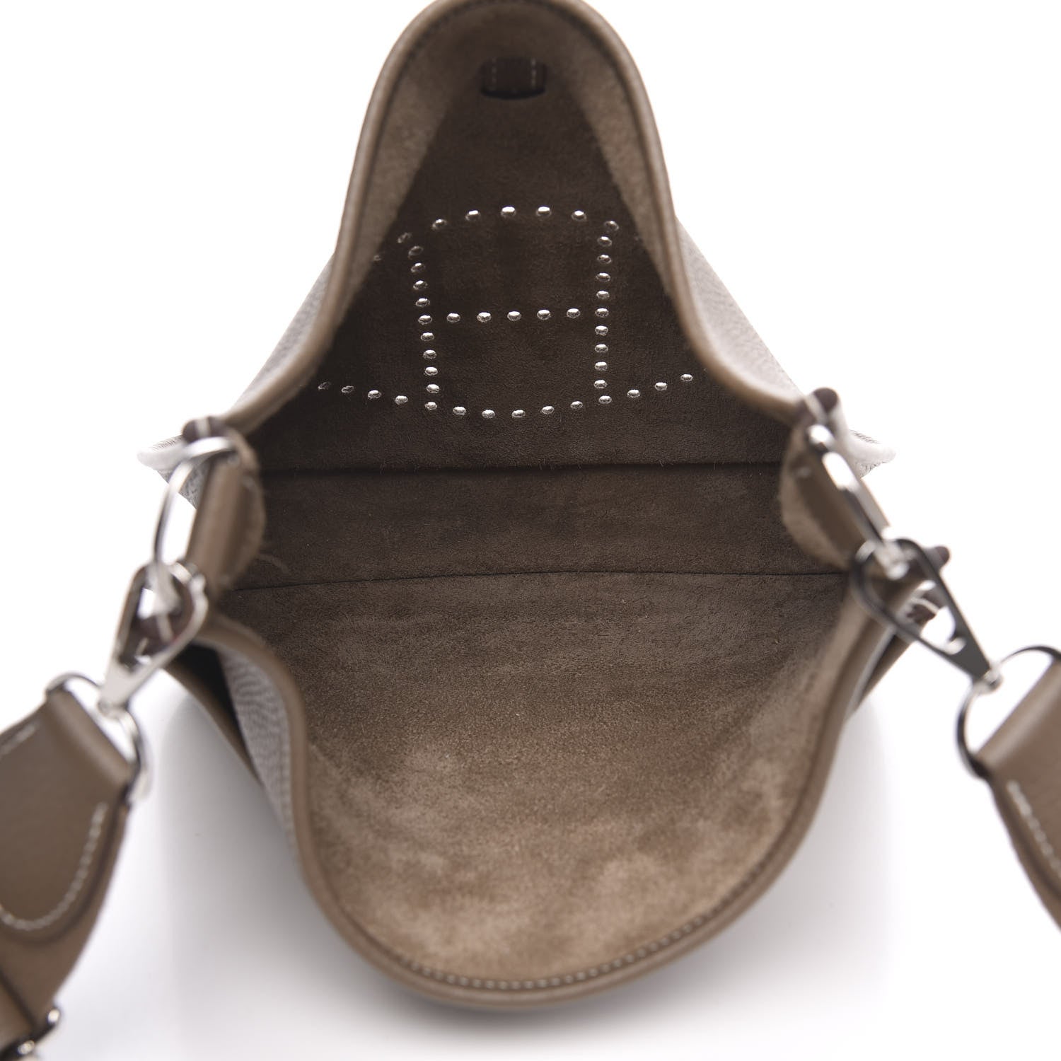 Hermes Taurillon Clemence Evelyne III PM Etoupe 5 of 11