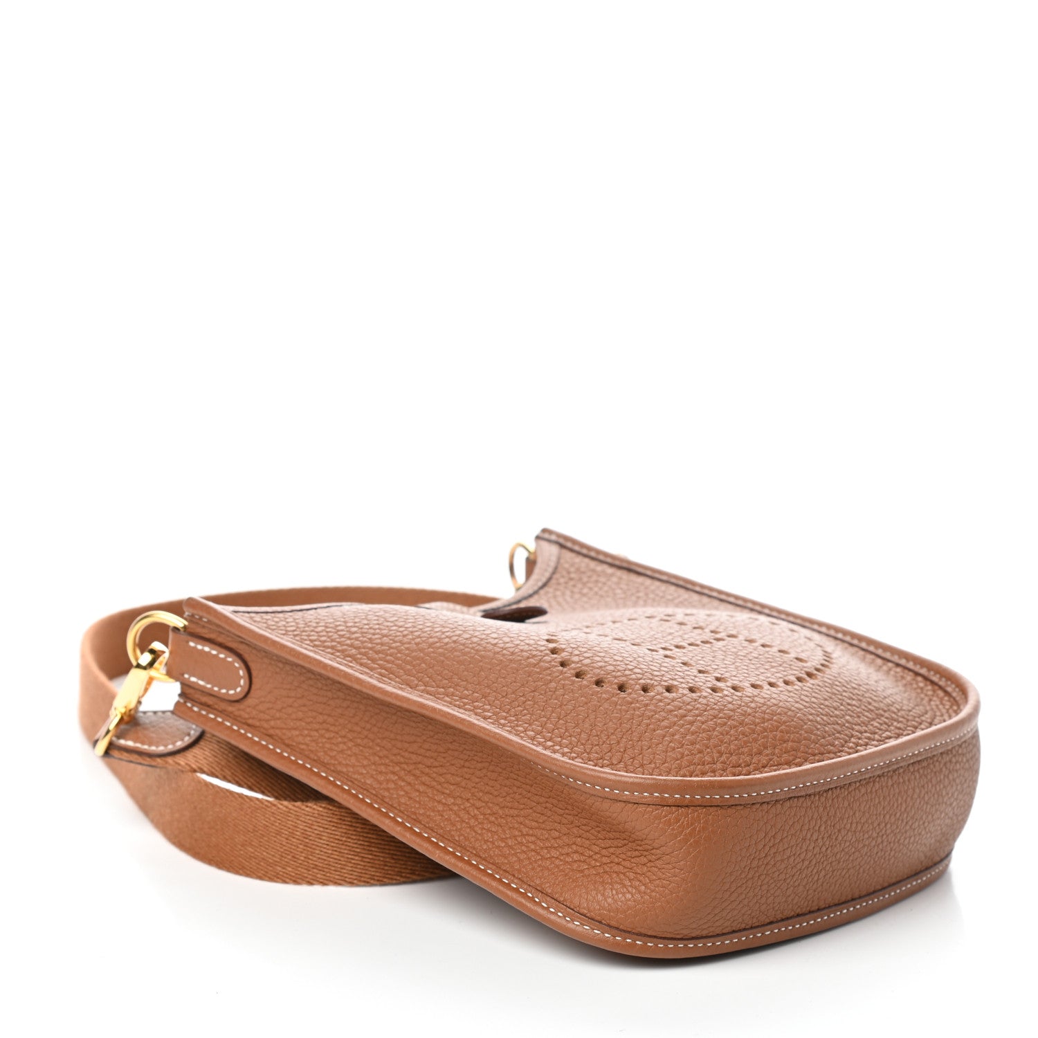 Hermes Taurillon Clemence Evelyne TPM Gold 4 of 9