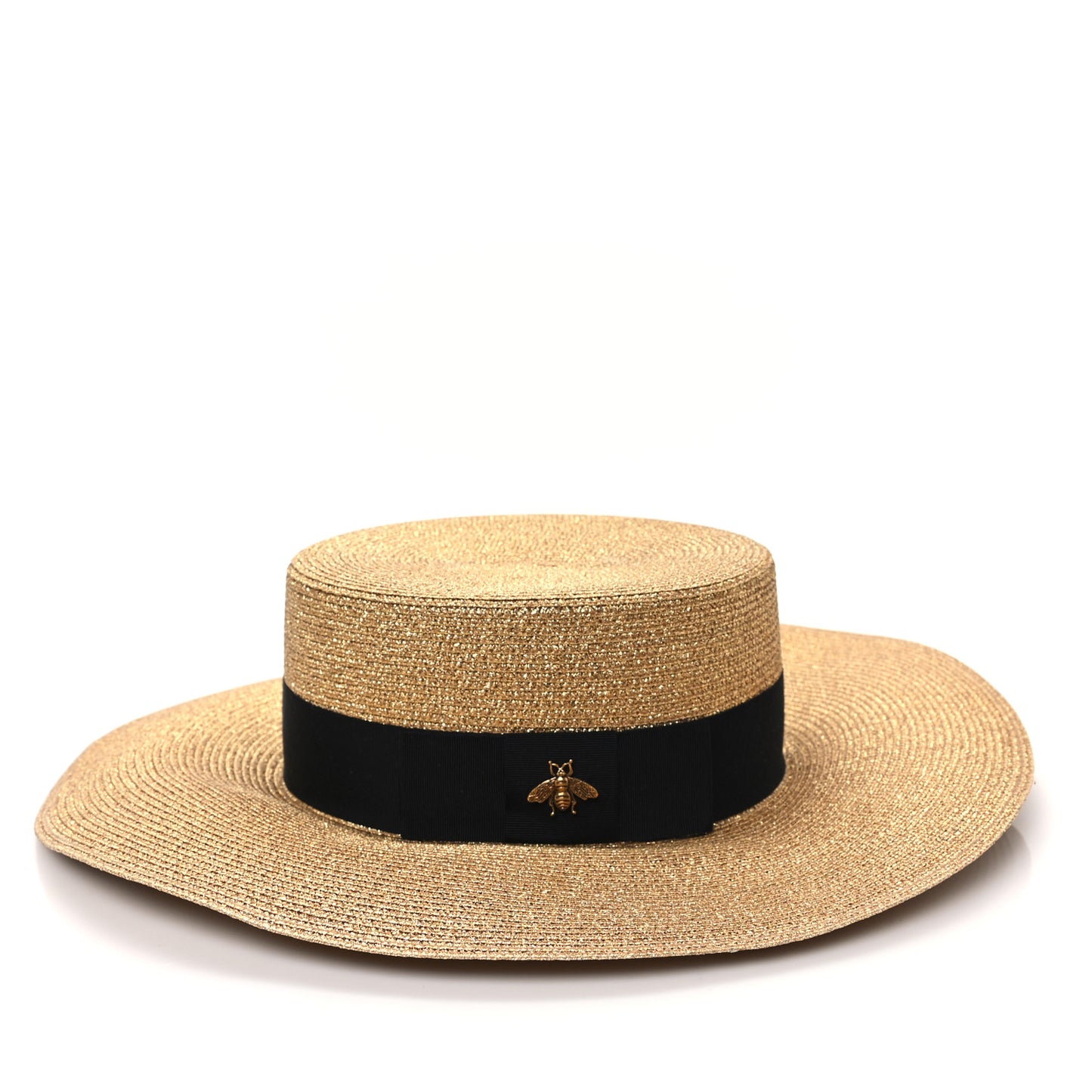 Lame Papier Hat S Black Gold