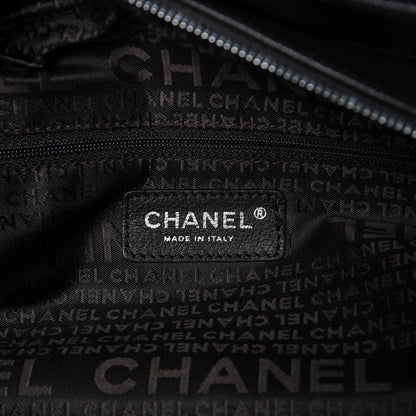 Chanel Caviar Square Stitched Large Satchel Dark Brown 6 of 8