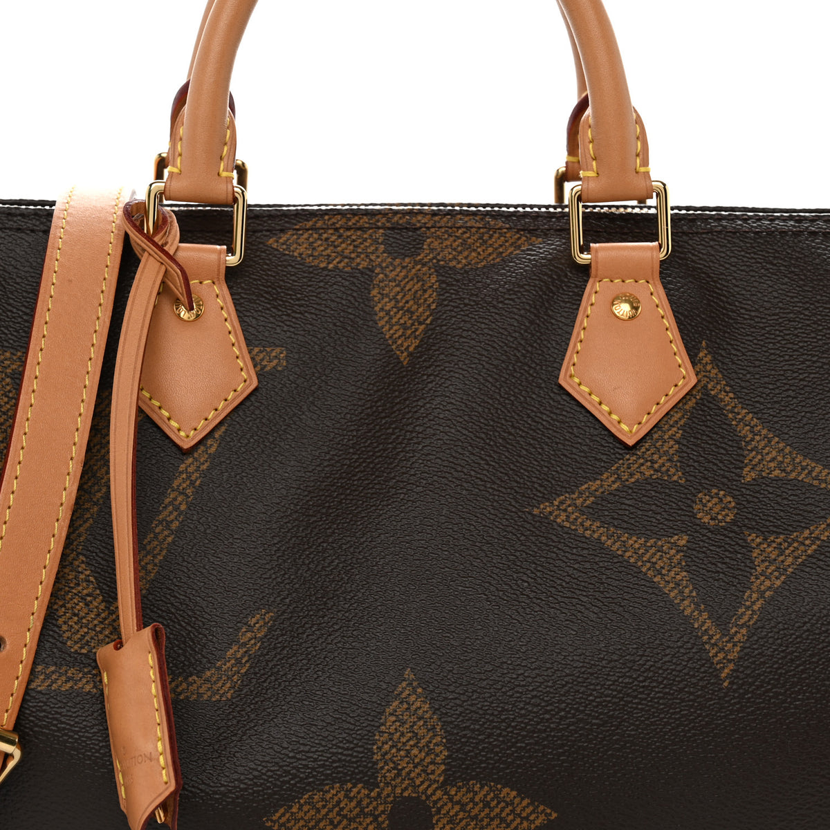 Louis Vuitton Reverse Monogram Giant Speedy Bandouliere 30 8 of 10