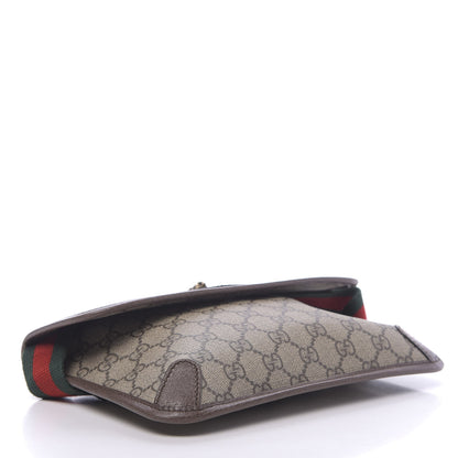 Gucci GG Supreme Monogram Neo Vintage Web Belt Bag Brown 4 of 10