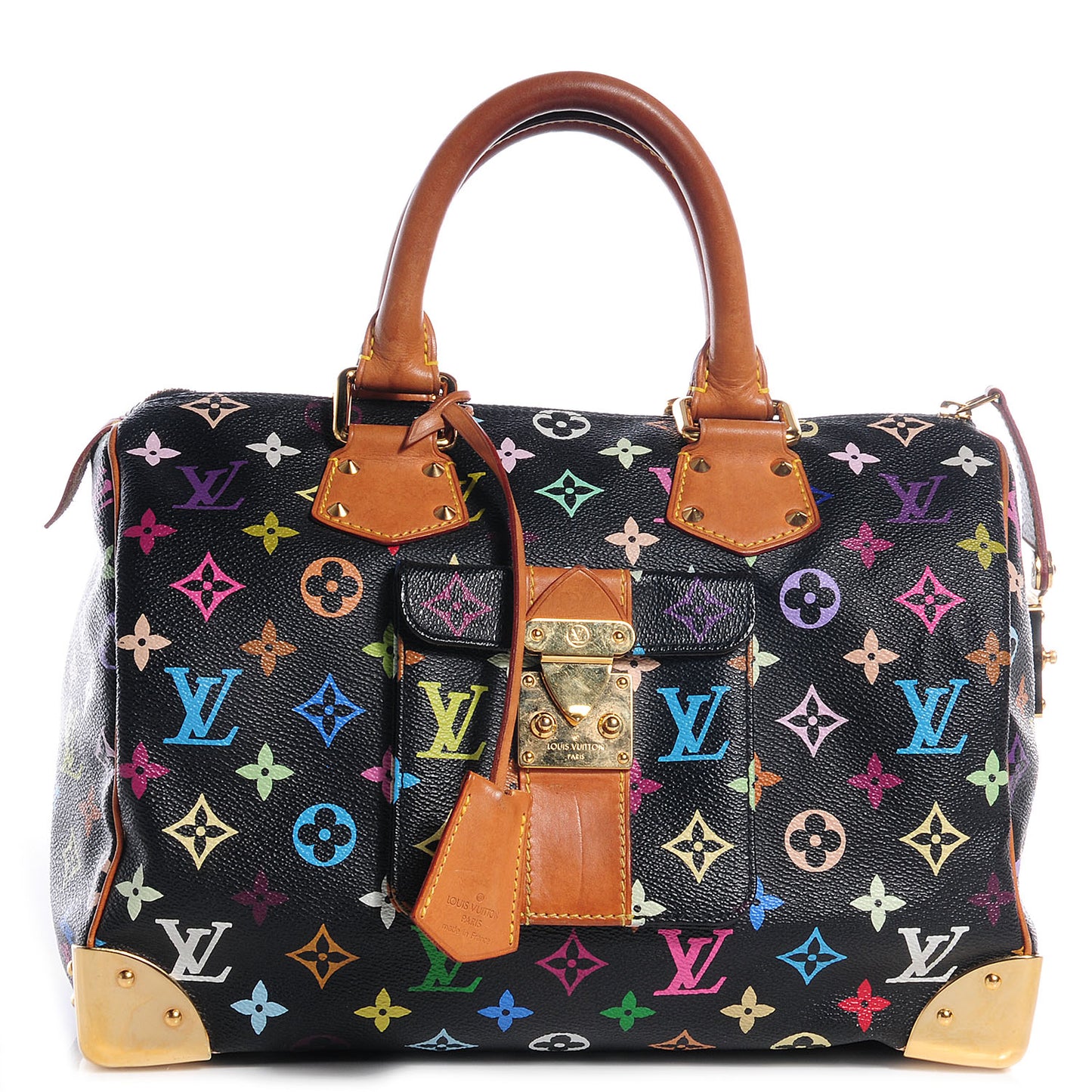 Monogram Multicolor Speedy 30 Black