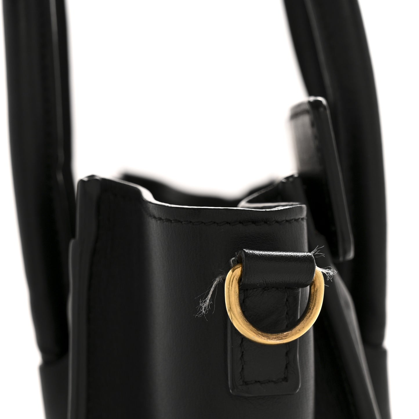 Smooth Calfskin Nano Luggage Black