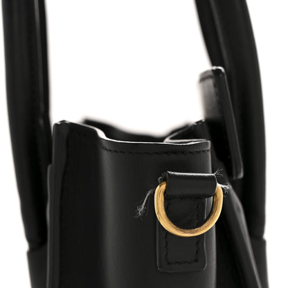 Celine Smooth Calfskin Nano Luggage Black 12 of 13