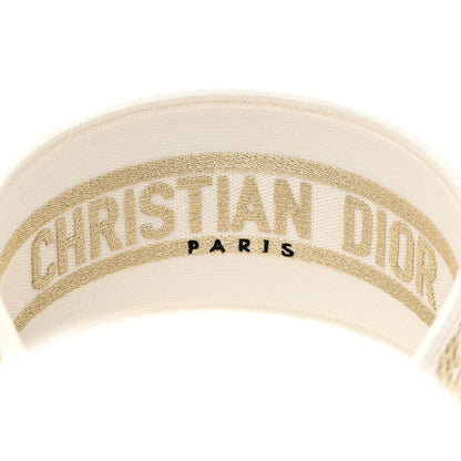 Christian Dior Oblique Headband Dore 4 of 4