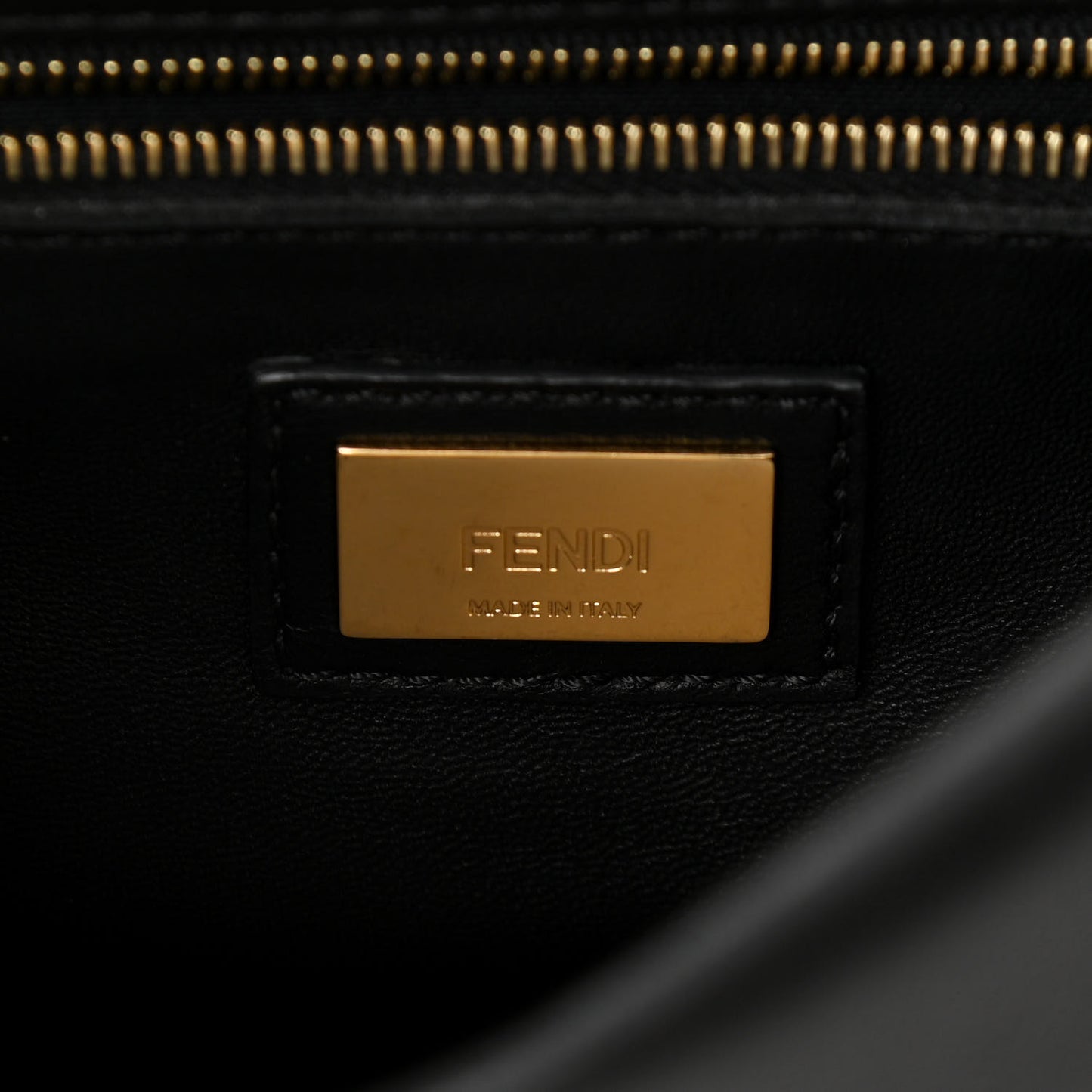 Nappa Mini Peekaboo Iconic Satchel Black