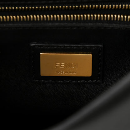 Fendi Nappa Mini Peekaboo Iconic Satchel Black 7 of 12