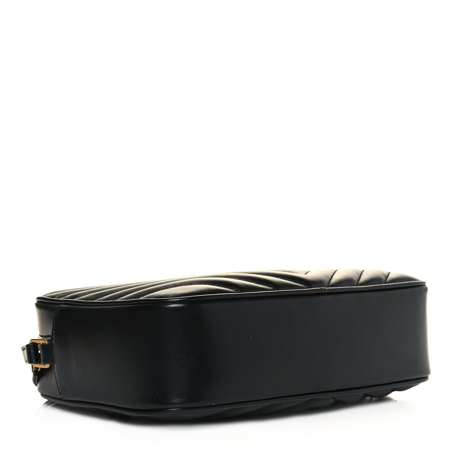 Saint Laurent Calfskin Matelasse Monogram Lou Camera Bag Black 4 of 15