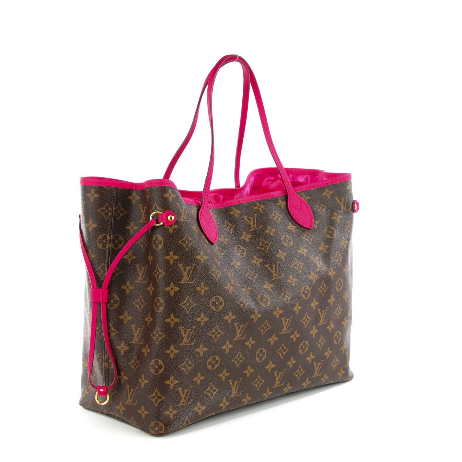 Louis Vuitton Monogram Articles de Voyage Ikat Neverfull GM Rose Indien 2 of 7