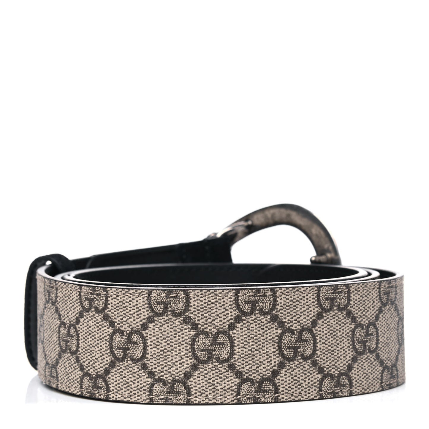 GG Supreme Monogram Suede Dionysus 40mm Belt 100 40 Beige Black