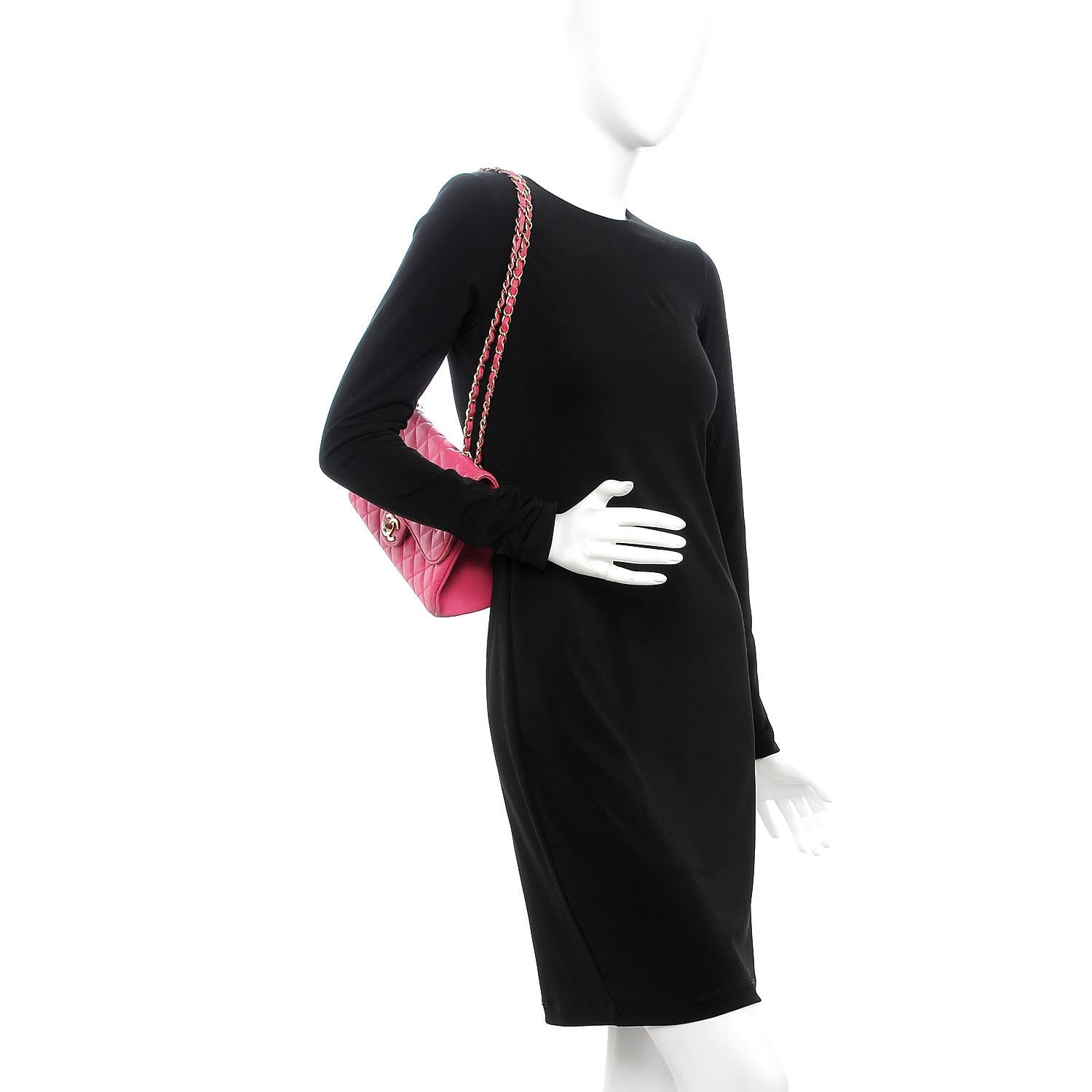 Chanel Lambskin Quilted Medium Mademoiselle Chic Flap Pink 3 of 19