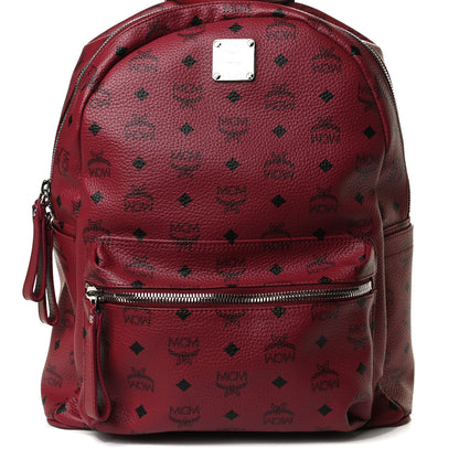 MCM Visetos Large Stark Backpack Scooter Red 11 of 12