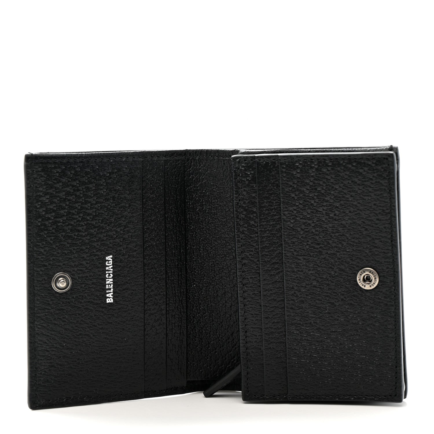 Gucci X BALENCIAGA BB Monogram Web Ophidia Card Case Wallet Black 5 of 8