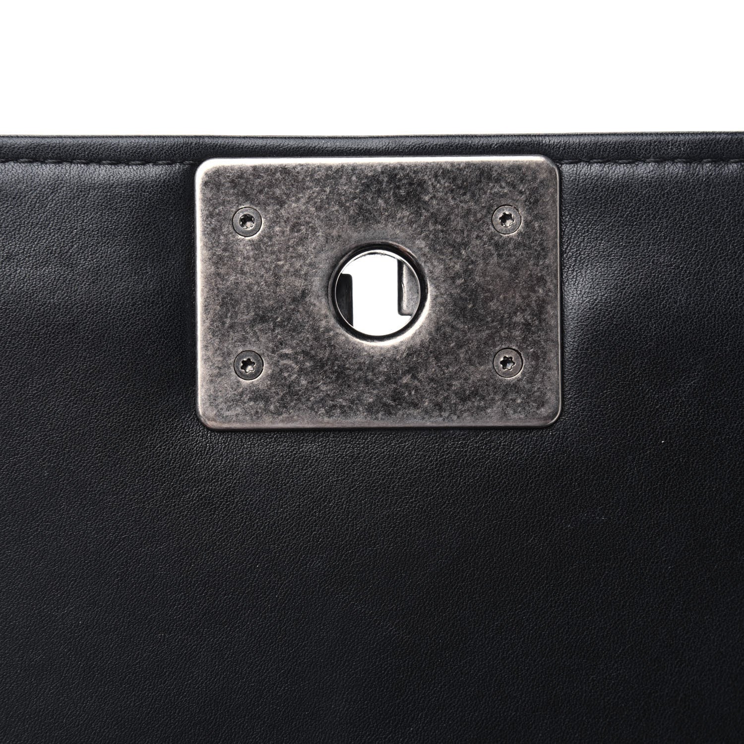 Chanel Calfskin Quilted Medium Boy Flap Black 10 of 16