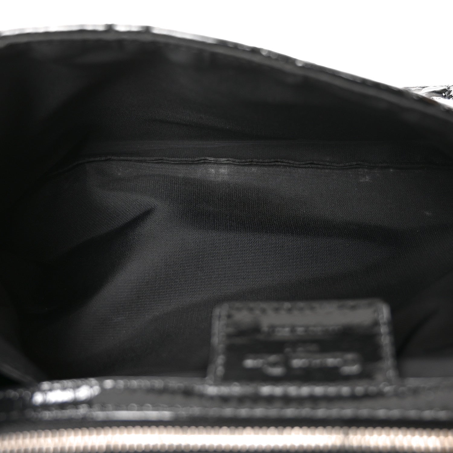 Christian Dior Patent Cannage New Lock Flap Black 4 of 9