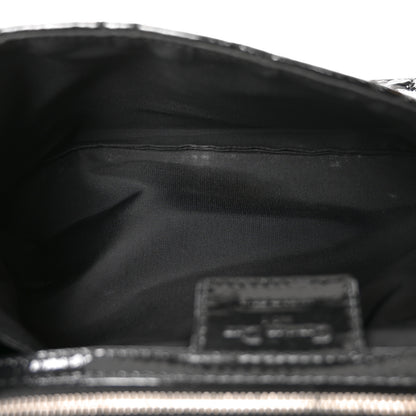 Christian Dior Patent Cannage New Lock Flap Black 4 of 9
