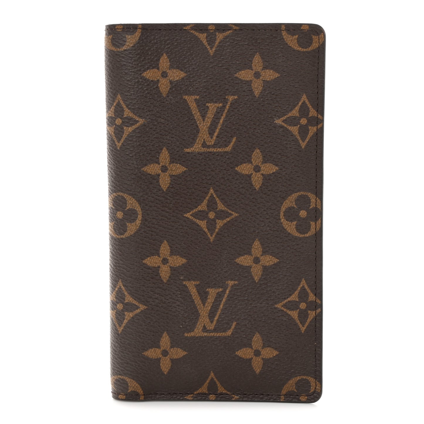 Monogram Checkbook Holder Case Wallet