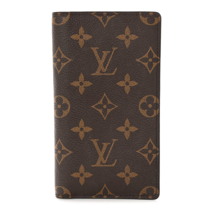 Louis Vuitton Monogram Checkbook Holder Case Wallet 1 of 7