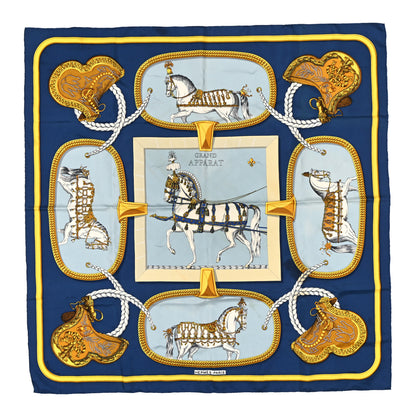Hermes Silk Grand Apparat Forever Scarf 90 1 of 6