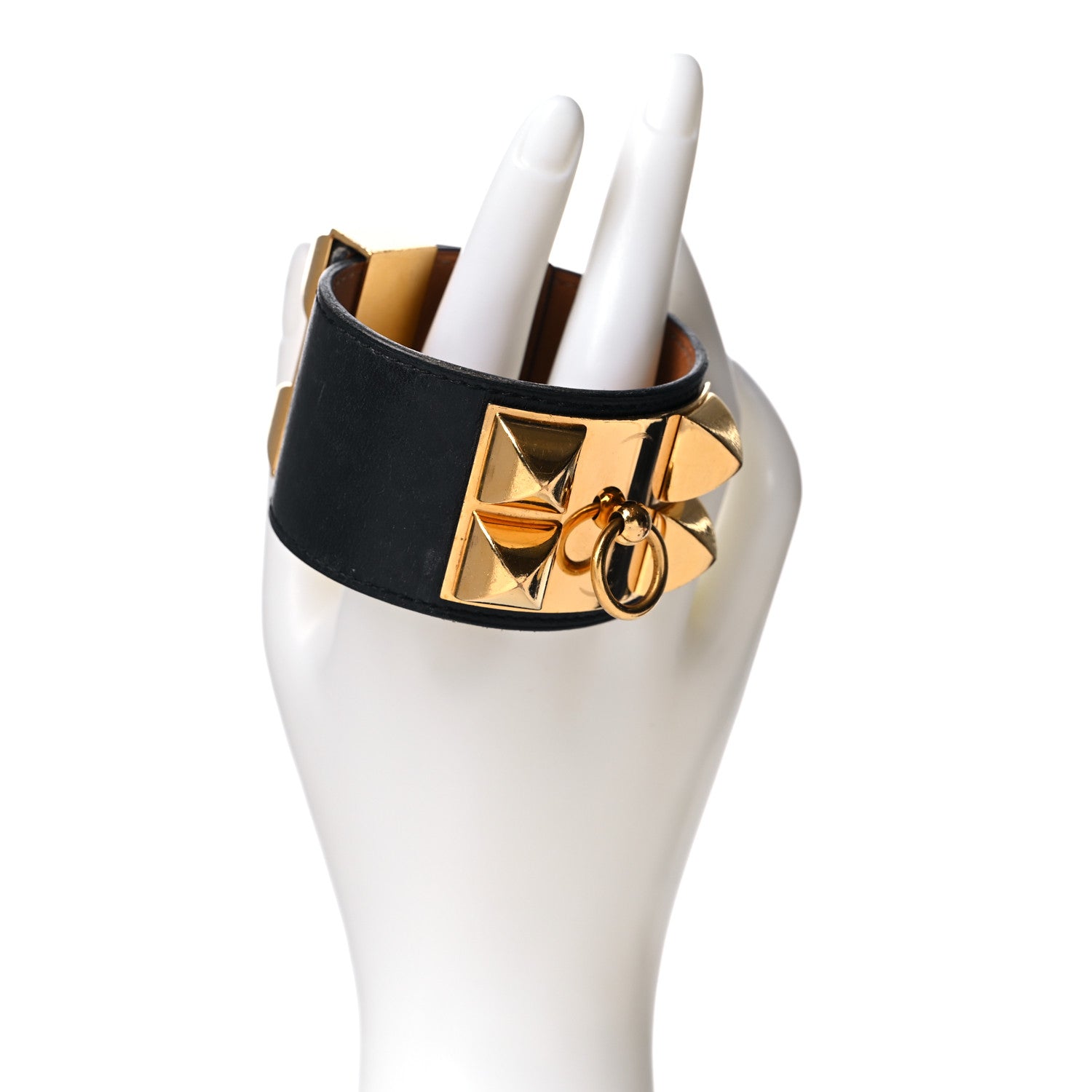 Hermes Box Collier de Chien CDC Bracelet S Black 2 of 9