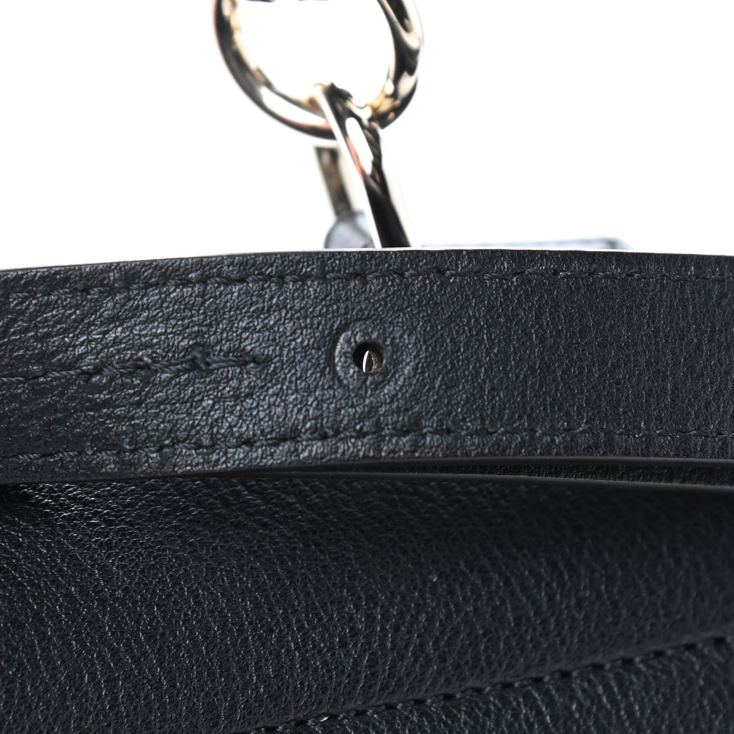 Chloe Calfskin Small Faye Day Shoulder Bag Black 8 of 8
