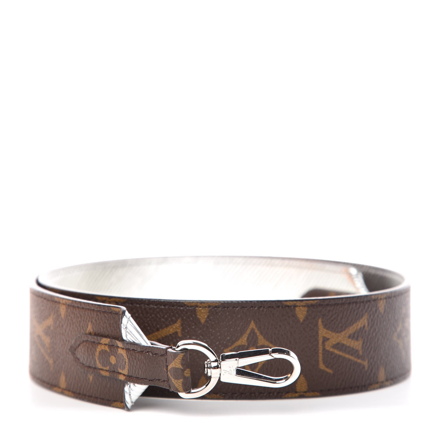 Louis Vuitton Epi Monogram Bandouliere Shoulder Strap Silver 1 of 4
