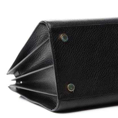 Saint Laurent Grained Calfskin Large Sac De Jour Carryall Black 6 of 10