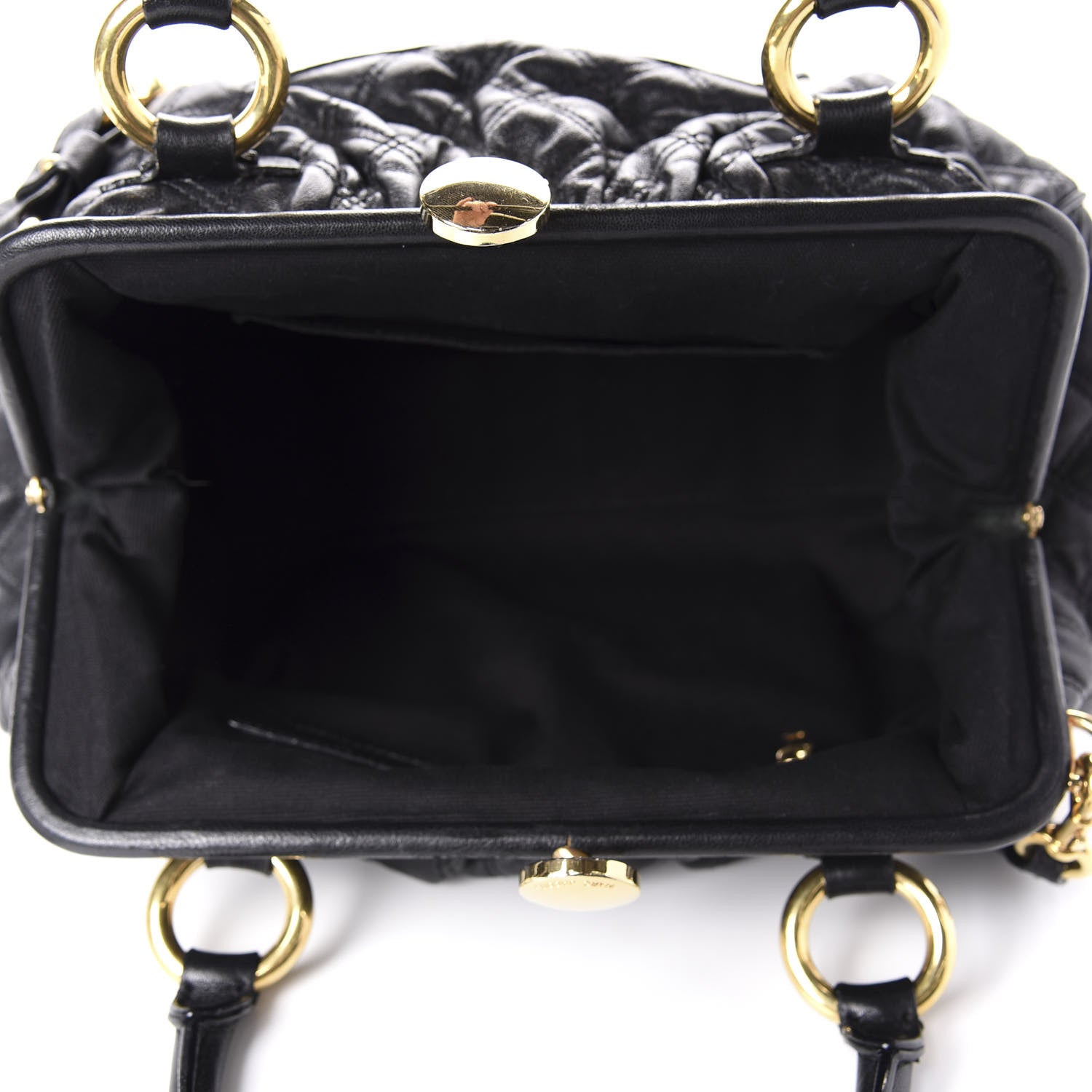 Marc Jacobs Calfskin Quilted Stam Black 6 of 11