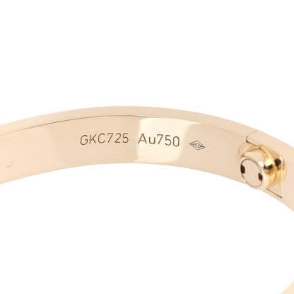 Cartier 18K Yellow Gold LOVE Bracelet 16 5 of 7