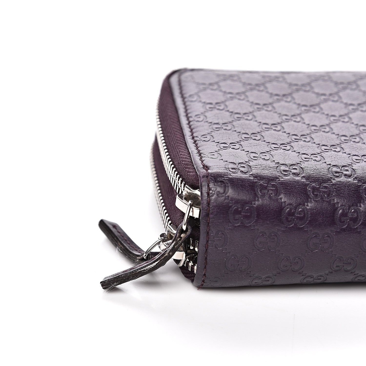 Gucci Microguccissima Zip Around Wallet Purple 11 of 13