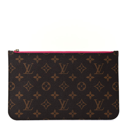 Louis Vuitton Monogram Neverfull MM GM Pochette Pivoine 1 of 4